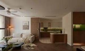 Lột xác căn hộ 93 m2 với 500 triệu đồng